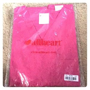 Allheart scrub top. Brand new!